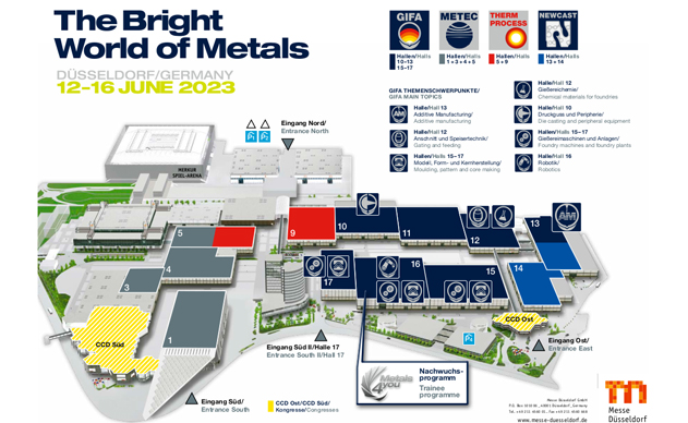 GIFA , the 15th International Foundry Trade Fair with technical Forum , Dusseldorf Germany